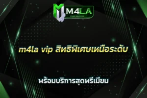 m4la vip สิทธิพิเศษเหนือระดับ พร้อมบริการสุดพรีเมียม